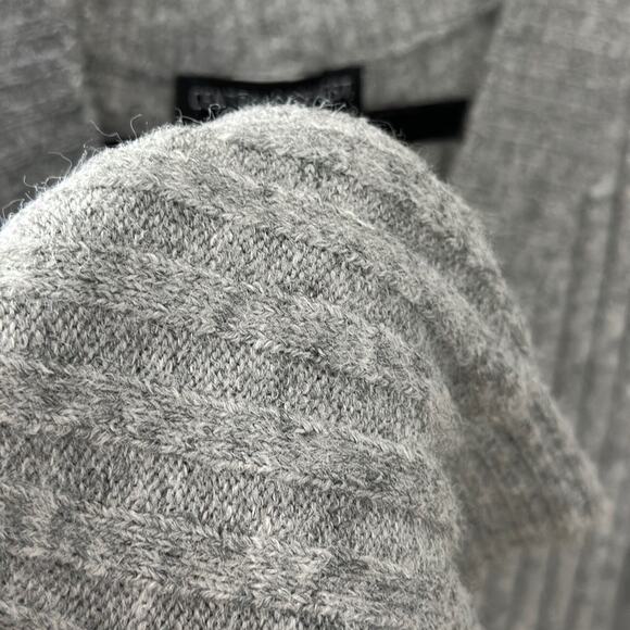 Central Park West Juniper Knit Jumpsuit in Heather Grey Long Sleeve L /NWOT - Picture 7 of 14